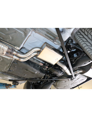 Mercedes E-Klasse 124 Silenziatore anteriore Ø70mm (Cod. F-MB040030-VSD)