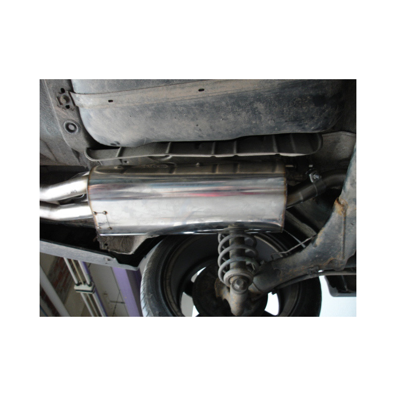 VW Golf III Station Wagon Silenziatore posteriore – 2x76 Tipo 18 (Cod. F-VW052062-166)