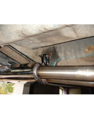 VW Golf III Station Wagon Silenziatore posteriore – 2x76 Tipo 18 (Cod. F-VW052062-166)