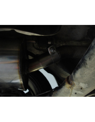 VW Golf III Station Wagon Silenziatore posteriore – 2x76 Tipo 18 (Cod. F-VW052062-166)
