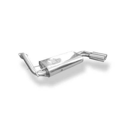 Mitsubishi Colt Tipo CAO/ CJO Silenziatore posteriore – 2x80 Tipo 13 (Cod. F-MI010008-070)