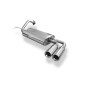 Mitsubishi Colt Tipo CAO/ CJO Silenziatore posteriore – 2x80 Tipo 13 (Cod. F-MI010008-070)