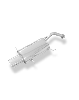 Mazda MX3 Tipo EC Silenziatore posteriore con tulip and flange – 135 (Cod. F-MA070002-593)
