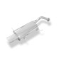 Mazda MX3 Tipo EC Silenziatore posteriore con tulip and flange – 135 (Cod. F-MA070002-593)