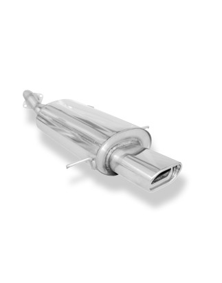 Mazda MX3 Tipo EC Silenziatore posteriore con tulip and flange – 135 (Cod. F-MA070002-593)
