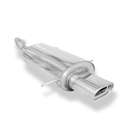 Mazda MX3 Tipo EC Silenziatore posteriore con tulip and flange – 135 (Cod. F-MA070002-593)
