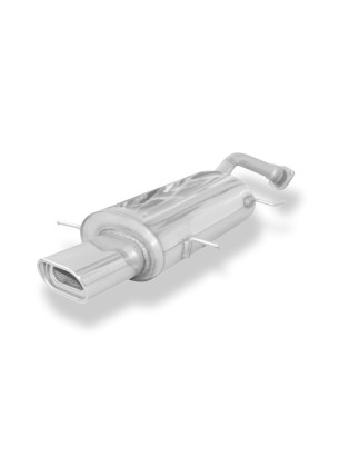 Mazda MX3 Tipo EC Silenziatore posteriore con tulip and flange – 135 (Cod. F-MA070002-593)