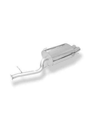 Honda Prelude IV BB2/3 Silenziatore posteriore – 2x76 Tipo 13 (Cod. F-HO081002-068)