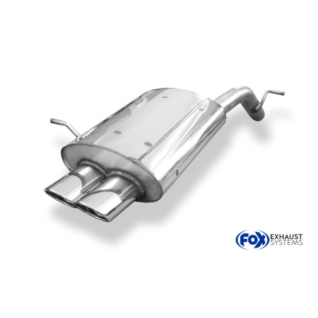 Peugeot 407 – 2,0l 16V Silenziatore posteriore – 2x106x71 Tipo 33 (Cod. F-PE042012-366)
