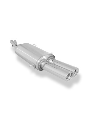 Mazda 323 IV Tipo BG berlina Silenziatore posteriore con flange - (Cod. F-MA020012-070)