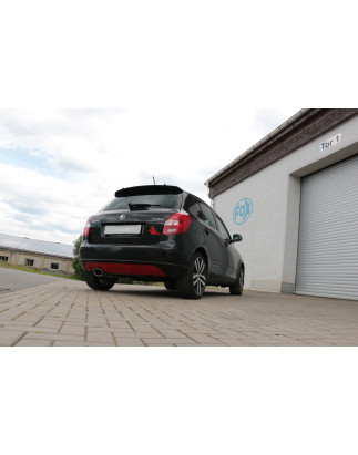 Skoda Fabia RS 5J berlina Silenziatore posteriore – 140x90 Tipo 25 (Cod. F-SK050031-751)