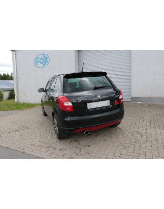 Skoda Fabia RS 5J berlina Silenziatore posteriore – 140x90 Tipo 25 (Cod. F-SK050031-751)