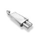 Toyota Celica T20 Silenziatore posteriore – 2x90 Tipo 13 (Cod. F-TO031002-072)