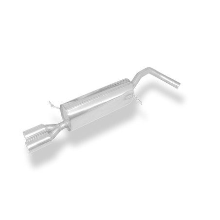 Skoda Fabia RS 5J berlina Silenziatore posteriore – 2x76 Tipo 13 (Cod. F-SK051001-068)