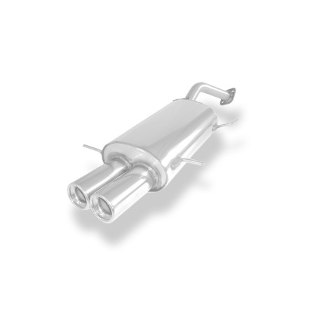 Mazda 323 Tipo BG/ MX3 Tipo EC Silenziatore posteriore con flange – 2x (Cod. F-MA020002-070)