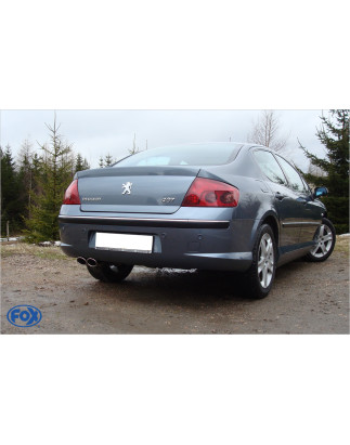 Peugeot 407 – 2,2l 16V Silenziatore posteriore – 2x106x71 Tipo 33 (Cod. F-PE042002-366)