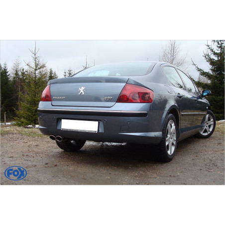 Peugeot 407 – 2,2l 16V Silenziatore posteriore – 2x106x71 Tipo 33 (Cod. F-PE042002-366)