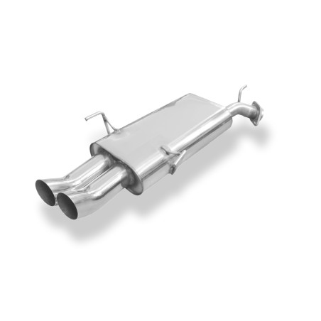 Opel Vectra B – 1994`-9/1999` Silenziatore posteriore Ø55mm – 2x76 ty (Cod. F-OP051032-166)