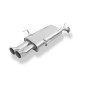 Opel Vectra B – 1994`-9/1999` Silenziatore posteriore Ø55mm – 2x76 ty (Cod. F-OP051032-166)
