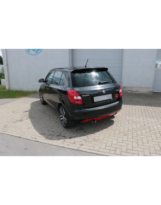 Skoda Fabia RS 5J berlina Silenziatore posteriore – 2x76 Tipo 25 (Cod. F-SK050031-288)
