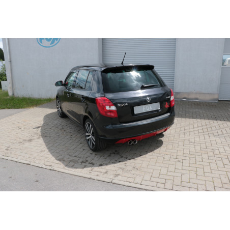 Skoda Fabia RS 5J berlina Silenziatore posteriore – 2x76 Tipo 25 (Cod. F-SK050031-288)