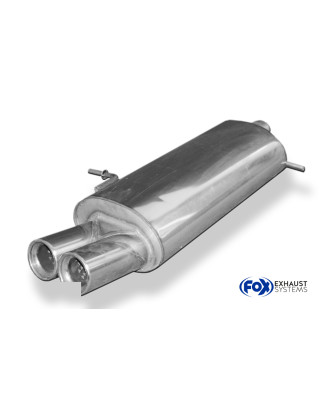 VW Sharan 7M Silenziatore posteriore – 2x80 Tipo 13 (Cod. F-VW120022-070)