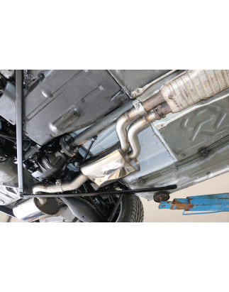 Mercedes E-Klasse 124 Silenziatore anteriore Ø70mm (Cod. F-MB040000-VSD)