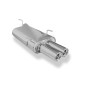 Opel Vectra B – Bj. ab 9/99` Silenziatore posteriore Ø55mm – 2x80 tipo (Cod. F-OP051042-070)