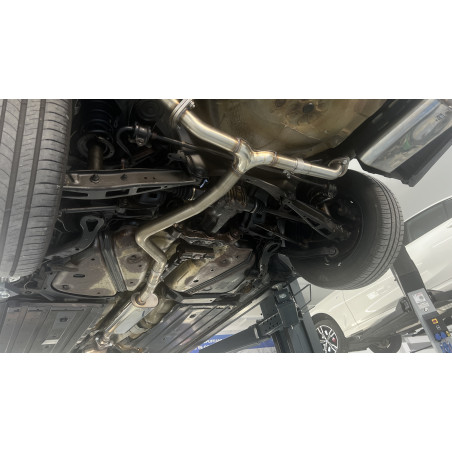 Subaru Legacy V Station Wagon – BR Silenziatore anteriore (Cod. F-SU062010-VSD)