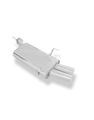 Opel Vectra B – 1994`-9/1999` Silenziatore posteriore Ø55mm – 2x80 ty (Cod. F-OP051032-070)