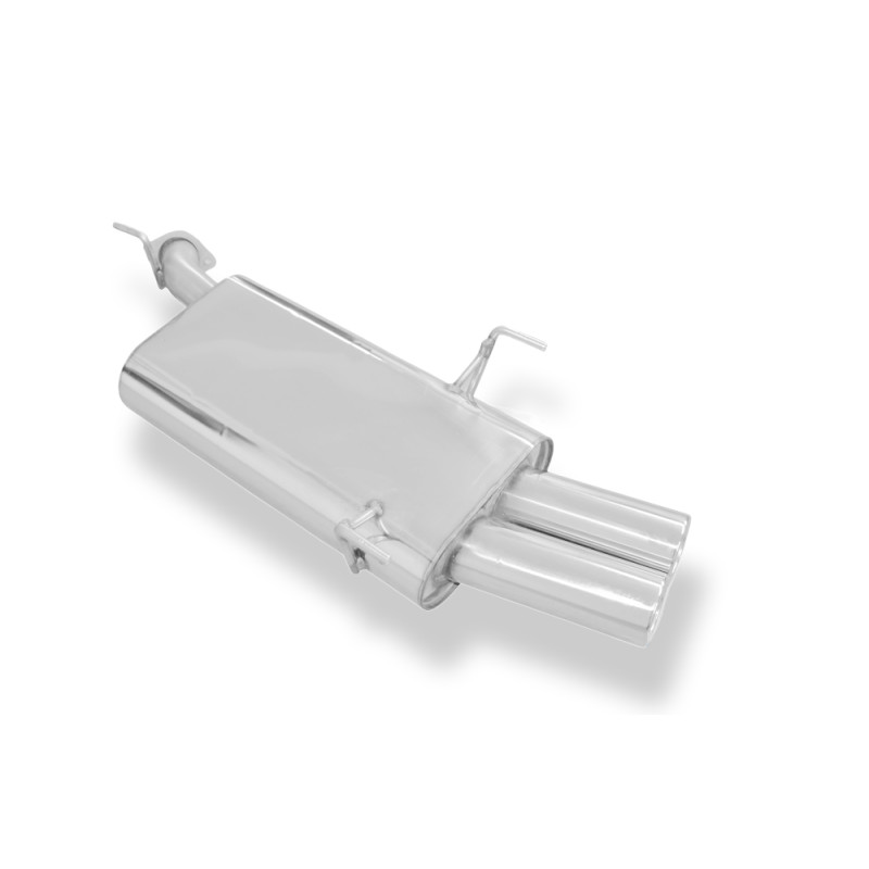 Opel Vectra B – 1994`-9/1999` Silenziatore posteriore Ø55mm – 2x80 ty (Cod. F-OP051032-070)