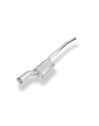 Audi Urquattro Silenziatore anteriore Ø70mm (Cod. F-AU010040-VSD)