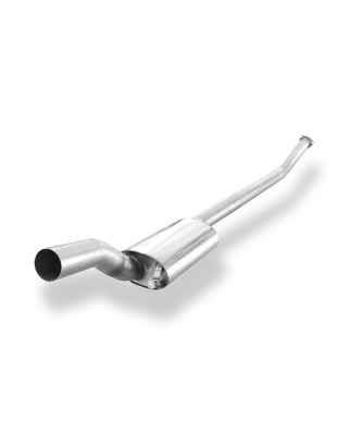 Audi Urquattro Silenziatore anteriore Ø70mm (Cod. F-AU010040-VSD)