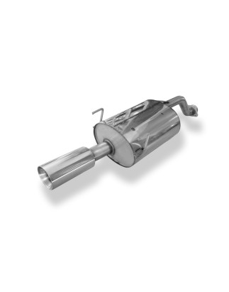 Honda Civic 6 – EJ6 Coupé Silenziatore posteriore einflutig – 1x100 Tipo 24 (Cod. F-HO146011-27