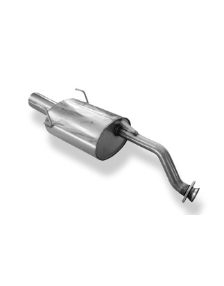 Honda Civic 6 – EJ6 Coupé Silenziatore posteriore einflutig – 1x100 Tipo 24 (Cod. F-HO146011-27