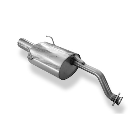 Honda Civic 6 – EJ6 Coupé Silenziatore posteriore einflutig – 1x100 Tipo 24 (Cod. F-HO146011-27