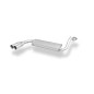 Honda Civic 4 + CRX II – EC8 EC9 ED6 ED7 ED9 Silenziatore posteriore trasversale – 2x70 Tipo 10 