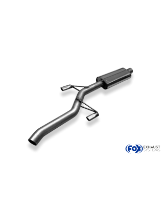 BMW E23 728i mid silencer (Cod. F-BM040040-MSD)