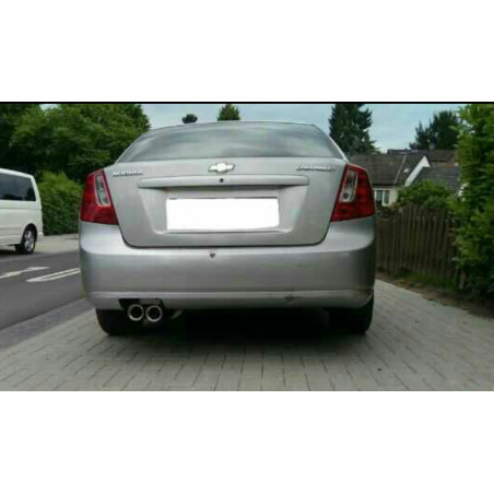 Deawoo Lacetti – notchback Silenziatore posteriore – 2x80 Tipo 13 (Cod. F-DE010022-070)