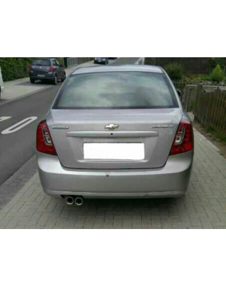 Deawoo Lacetti – notchback Silenziatore posteriore – 2x80 Tipo 13 (Cod. F-DE010022-070)