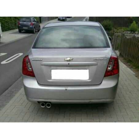 Deawoo Lacetti – notchback Silenziatore posteriore – 2x80 Tipo 13 (Cod. F-DE010022-070)
