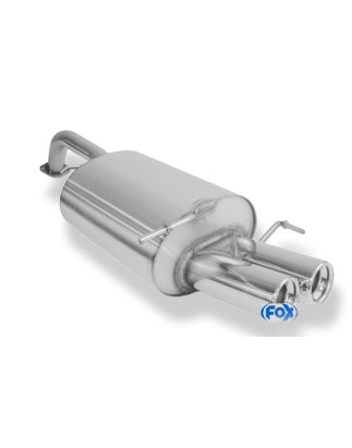 Deawoo Lacetti – notchback Silenziatore posteriore – 2x80 Tipo 13 (Cod. F-DE010022-070)