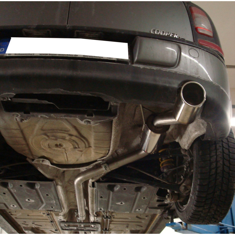 Mini Cooper Clubman R55 Silenziatore posteriore – 1x100 Tipo 17 (Cod. F-MN021011-153)