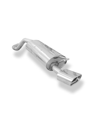 Audi A3 Tipo 8L Silenziatore posteriore Ø63,5mm – 135x80 Tipo 53 (Cod. F-AU050062-593)