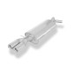 Audi A3 Tipo 8L Silenziatore posteriore Ø63,5mm – 2x76 Tipo 13 (Cod. F-AU050062-068)