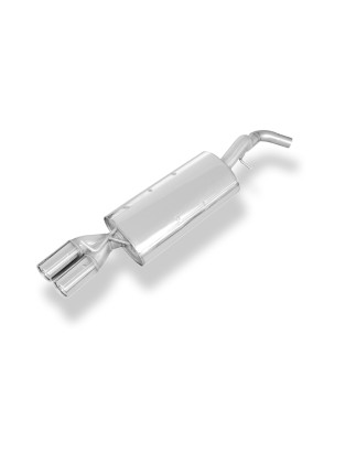 Audi A3 Tipo 8L Silenziatore posteriore Ø63,5mm – 2x76 Tipo 13 (Cod. F-AU050062-068)