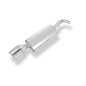 Audi A3 Tipo 8L Silenziatore posteriore Ø63,5mm – 2x76 Tipo 13 (Cod. F-AU050062-068)