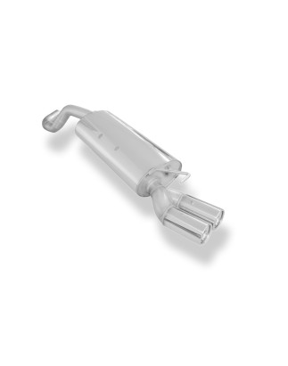 Audi A3 Tipo 8L Silenziatore posteriore Ø63,5mm – 2x76 Tipo 13 (Cod. F-AU050062-068)