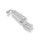 Audi A3 Tipo 8L Silenziatore posteriore Ø63,5mm – 2x76 Tipo 13 (Cod. F-AU050062-068)