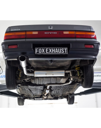Honda Civic 4 – ED3 Silenziatore posteriore trasversale – 1x100 Tipo 10 sinistra (Cod. F-HO14402